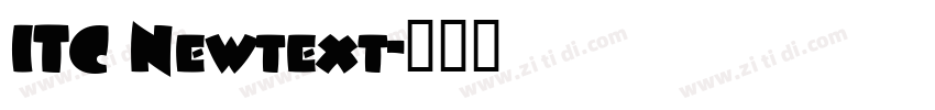 ITC Newtext字体转换